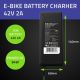 6. Qoltec 52613 36V 42V 2A electric bike charger Bosch 3Pin plug + power cable