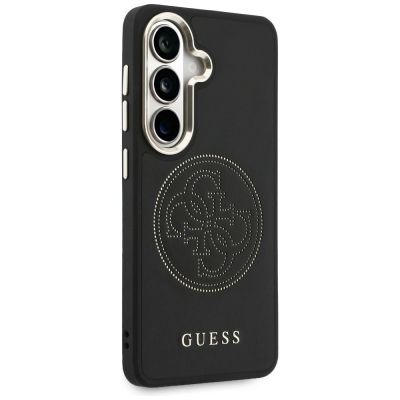 4. Guess Perforated Logo MagSafe Case for Samsung Galaxy S26 – Black