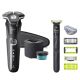 3. Philips SHAVER Series 5000 S5898/79 Rotary Shaver Trimmer Chrome