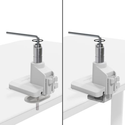4. Arozzi AZ-ALZARE-NEO-WT Monitor Holder/Stand Desk White