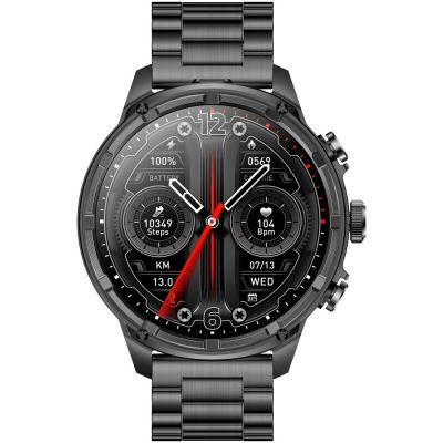 6. Smartwatch Gravity Black Strap + Bracelet GT41-4