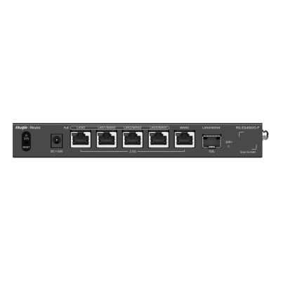 2. Ruijie Networks RG-EG406XS-P 2.5 Gigabit Ethernet Router Black