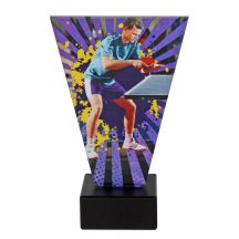 Triumph glass trophy