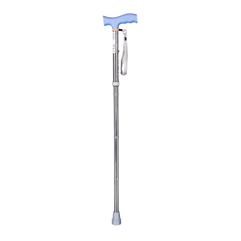 13. Folding walking stick (silver)