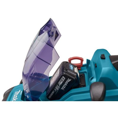 9. Makita DLM330RT Battery-Powered Push Lawn Mower, Black, Blue