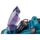 9. Makita DLM330RT Battery-Powered Push Lawn Mower, Black, Blue