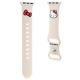 3. Hello Kitty Silicone Kitty Head strap for Apple Watch 38/40/41mm - beige