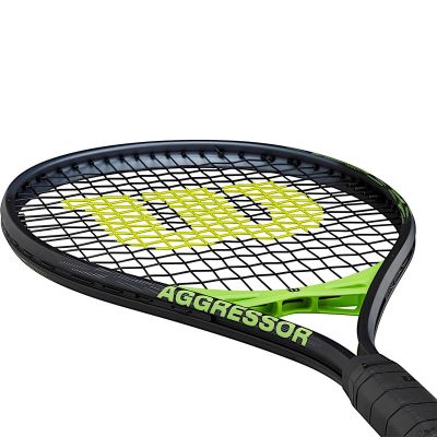 3. Wilson Aggressor RKT BKGR 3 Tennis Racket