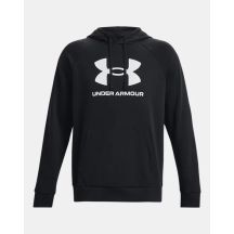 Under Armour Rival Fleece Logo Hoodie – black/white