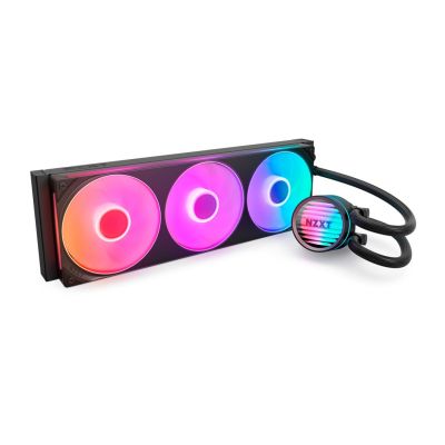 NZXT Kraken Core 360 RGB Processor Liquid Cooling Kit 12cm Black 1 pc.