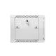 3. Lanberg WF01-6406-10S single-section lockable cabinet (6U; 368mm / 600mm / 450mm; wall-mounted; Glass; 19''; gray)