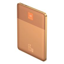 Baseus Blade2 12000mAh 65W Powerbank with Digital Display (with Baseus Mini White Series USB-C - USB-C 100W (20V/5A) 50cm White Cable) - Orange