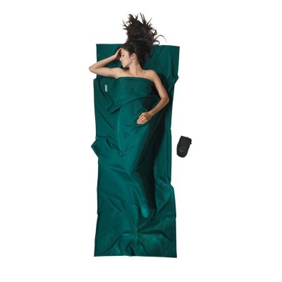 Cocoon TravelSheet Microfiber Sleeping Bag Liner, Moss Green