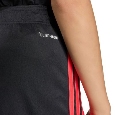 5. adidas Tiro 26 League kids' shorts black and red JY7148