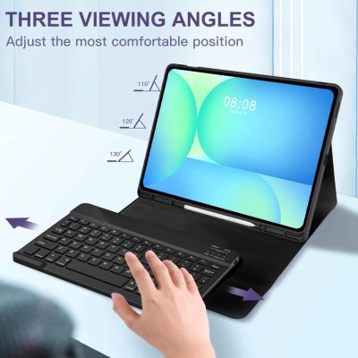 8. Tech-Protect SC Pen + Keyboard Case for Samsung Galaxy Tab S10 FE+ 13.1 X620 / X626B - Black