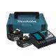 18V MAKPAC POWER KIT 2*3.0AH BL1830B+DC18RC
