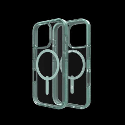 3. ZAGG Santa Cruz Snap MagSafe iPhone 16 Pro Case - Green