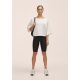 2. Casall Aria Cropped Boatneck Women's T-Shirt White