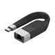 11. Techly ICOC USBC-RJ45 Network Cable Black 0.144 m