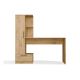 COSMO OAK ARTISAN Desk + Shelf Set
