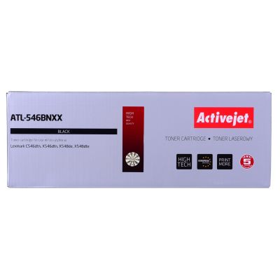 2. Activejet ATL-546BNXX Toner (replaces LEXMARK C546U1KG; Supreme; 8000 pages; black)