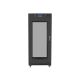 LANBERG FLOOR RACK CABINET 19" 27U 600X800 PERFORATED DOOR LCD BLACK FF01-6827-23BL (FLAT PACK)