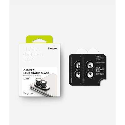 9. Ringke Camera Frame Protector 2-Pack for Samsung Galaxy Z Fold 8 - Black