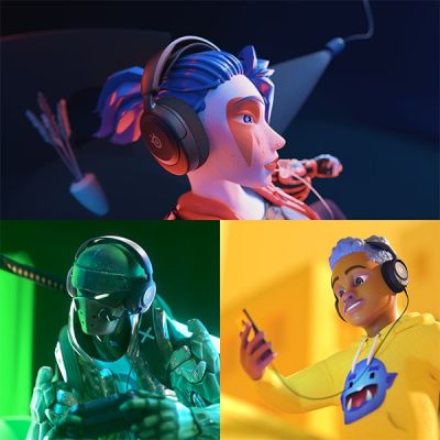 9. Steelseries Arctis Nova 1 Wired Headband Gaming Headset Black