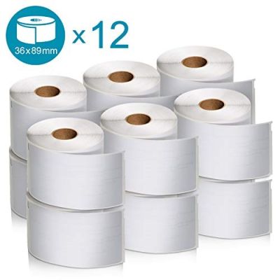 5. Advantage address labels package/12 rolls A 260 labels 36x89 white