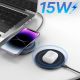 11. Wozinsky WLI-01Y 15W Qi Inductive Charger with USB-C Cable - Black
