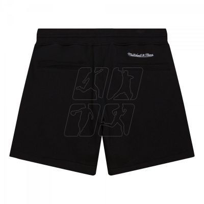 2. Mitchell &amp; Ness Branded Essentials Fleece Shorts M PSHR5542-MNNYYPPPBLCK