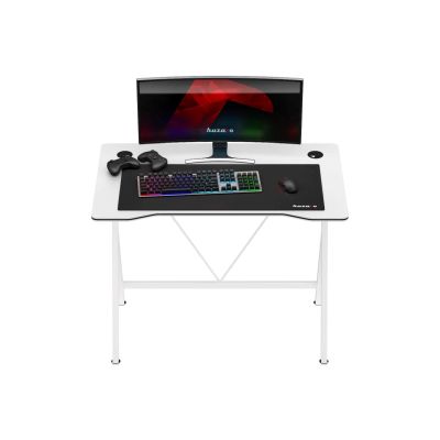 9. Huzaro Hero 1.4 White Gaming Desk