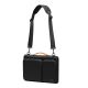 10. Tech-Protect Defender Bag for 15-16 Laptop - Black and Orange