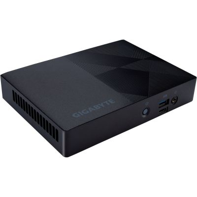 2. GIGABYTE GB-BNIP-N100 Barebone Mini PC, Black, BGA 1264