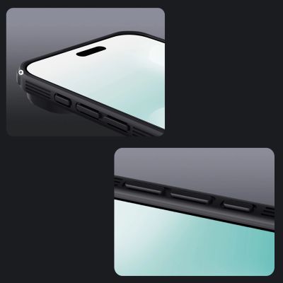 17. Nillkin CamShield Pro MagSafe Compatible Case for iPhone 17 Air - Transparent Black
