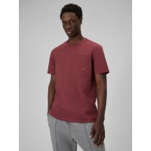 Men's regular plain T-shirt 4F 4FRSS26TTSHM3637-60S
