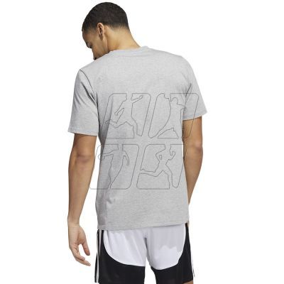3. Adidas Badge of Sport Courts Tee M HK6726