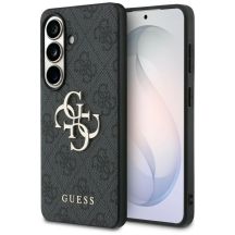 Guess 4G Big Metal Logo Case for Samsung Galaxy S26 - Black