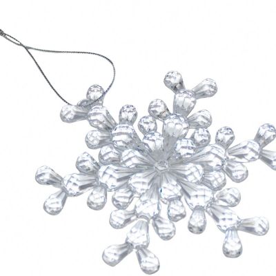 9. SNOWFLAKE HANGING DECORATION 12x12 CM PATTERN 2