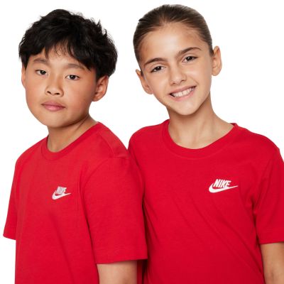 3. Nike Sportswear Kids T-Shirt Red FZ5177 657