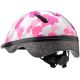 13. Meteor KS06 Hearts pink bike helmet size S 48-52cm Jr 24819