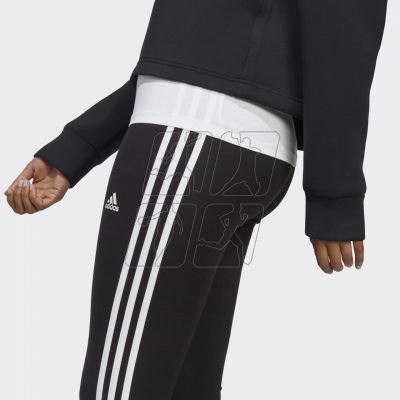 4. Leggings adidas Essentials 3-Stripes High-Waisted Single Jersey Leggings W IC7151