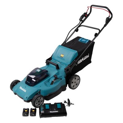 17. MAKITA DLM538Z cordless lawn mower (1852198) 2x 18V • 53cm • 70L