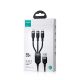 5. Joyroom Multi-Use Series S-A18 3in1 USB-A - Lightning / USB-C / micro USB cable 0.3m - black
