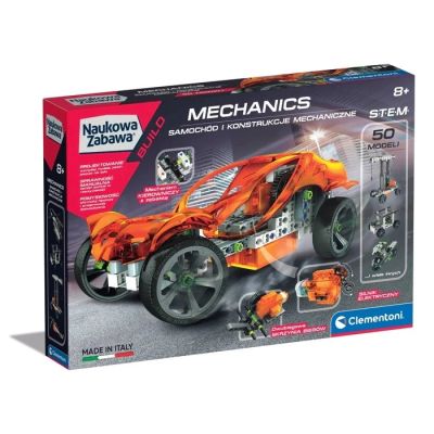 2. CLEMENTONI SCIENCE FUN 60595 MECHANICS CAR AND MECHANICAL STRUCTURES