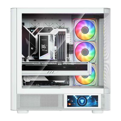 31. MODECOM VOLCANO AQ 400 ARGB MIDI CASE WHITE
