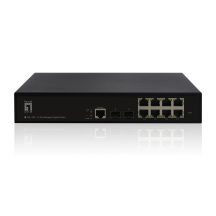 10-port managed gigabit switch L2, 2x GE SFP Manufacturer: LEVELONE (GEL-1061V2)