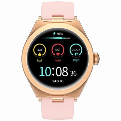 2. Smartwatch Gravity Rose Gold Pink GT25-2