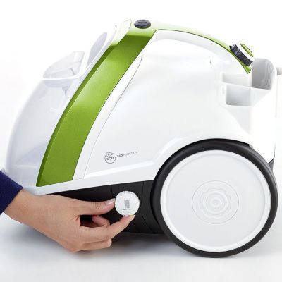 6. Polti Vaporetto Smart 110 Eco Steam Cleaner, Power 1500 W, Steam Pressure 4 bar, Water Tank Capacity 2 L, White/Green