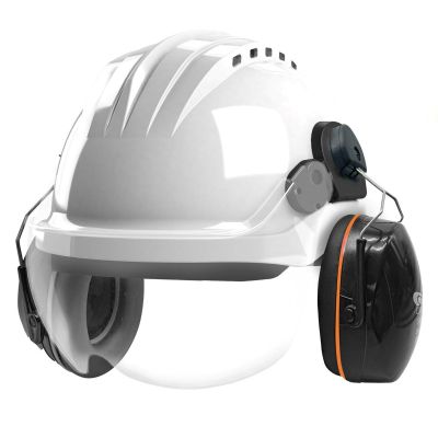 CLIMAX PROTECTIVE HELMET CURRO-VISOR COMPLET WHITE